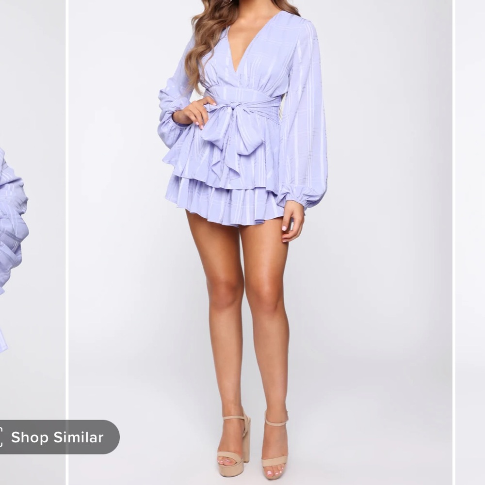 Fashion Nova Delicately Dangerous yellow romper